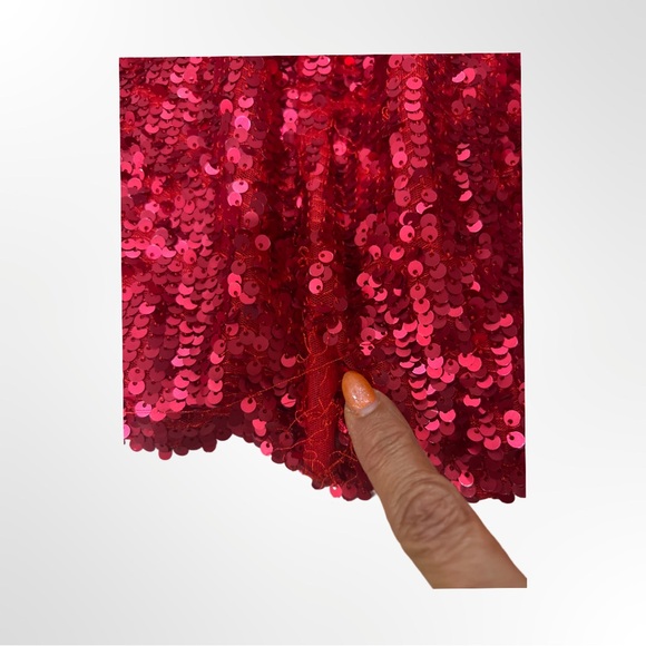 Cat and jack girls size large 10 to 12 and red used with some flaws on back side - Picture 5 of 10